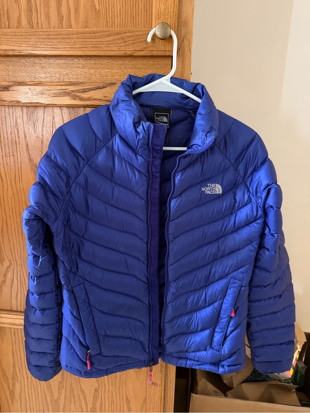 The North Face Women's Purple Puffer Jacket